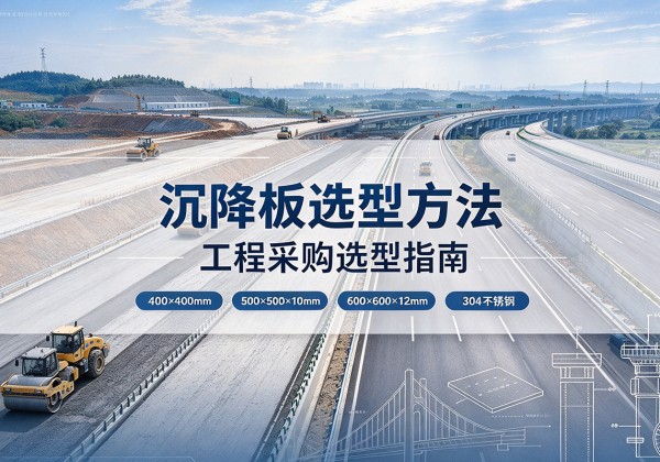稷山沉降板选择方法